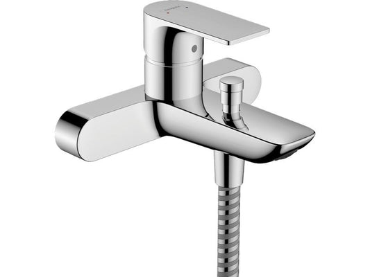 hansgrohe | Rebris E Wannenarmatur Aufputz | Stichmass 15,3 cm Chrom