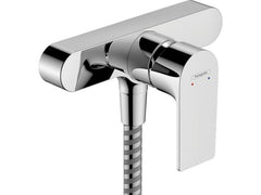 hansgrohe | Rebris E Duscharmatur Aufputz | mit Stichmass 15,3 cm Chrom