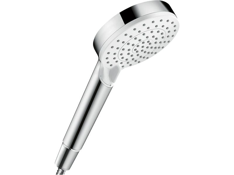 hansgrohe | Crometta Handbrause 100 | EcoSmart Weiss/Chrom