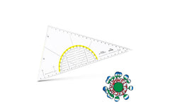 Aristo | TZ-Dreieck 26cm | ungleichschenklig, 60 Grad Winkel