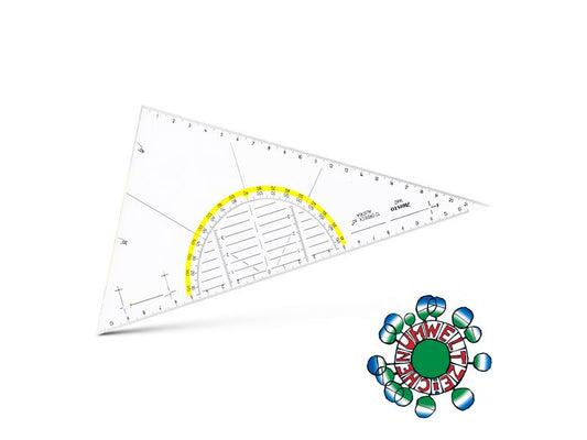 Aristo | TZ-Dreieck 26cm | ungleichschenklig, 60 Grad Winkel