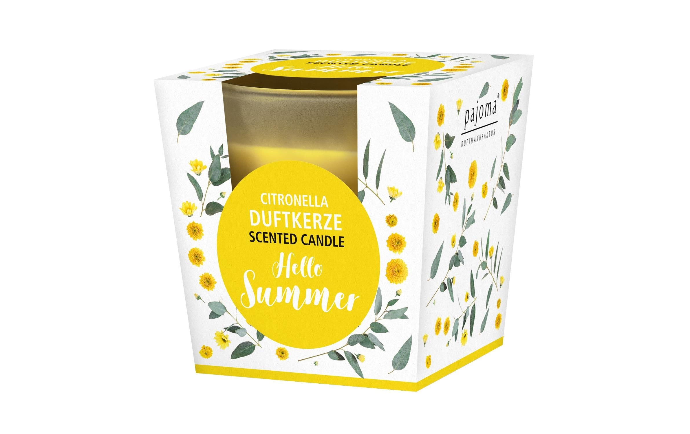Pajoma Citronella Kerze im Glas