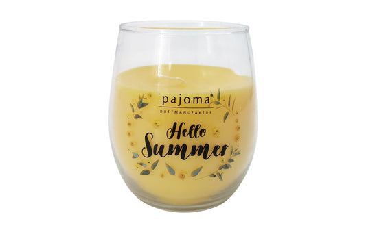 Pajoma | Citronella Kerze im Glas | Hello Summer
