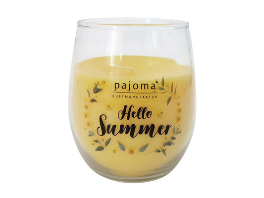Pajoma | Citronella Kerze im Glas | Hello Summer