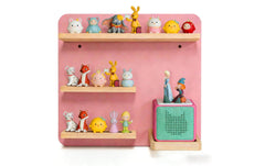 relaxdays | Kinderregal Toniebox Wand | Pink