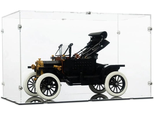 iDisplayit | Acryl-Display LEGO 11376 Ford Model T | Mit schwarzem Boden