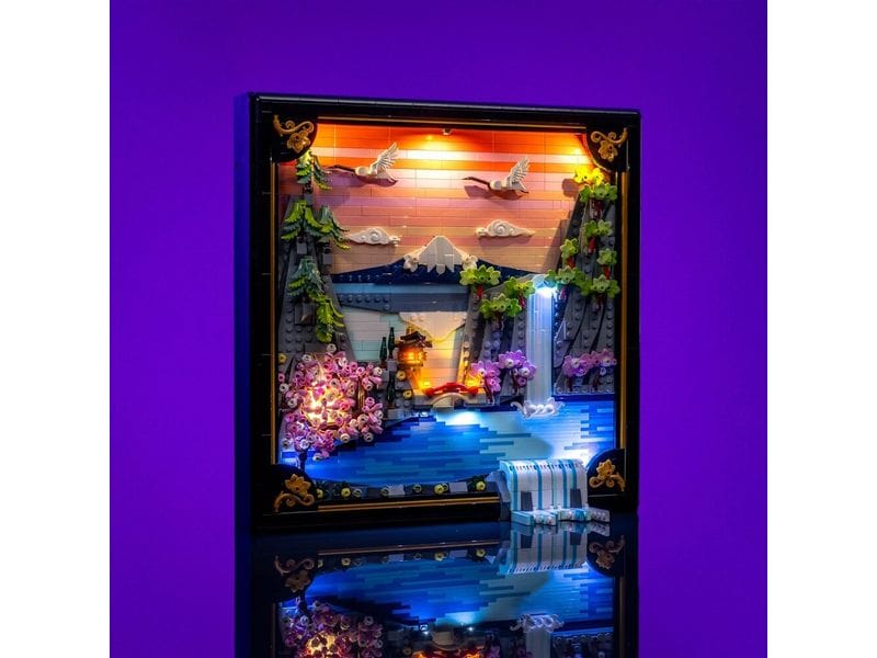 Light My Bricks | LMB 2.0 LED Japan. Kirschblütenlandschaft