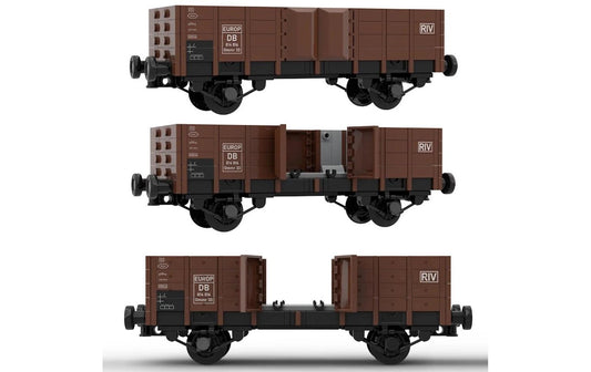 Stone Heap | DB Ommr 33 Hochbordwagen | 508 Teile