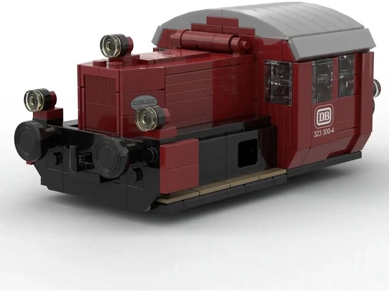 Stone Heap | DB Köf II Diesel Rangierlok | 406 Teile
