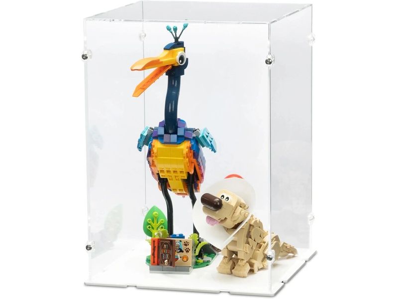 iDisplayit | Acryl-Display LEGO 43290 Disney Kevin Dug | mit weissem Boden