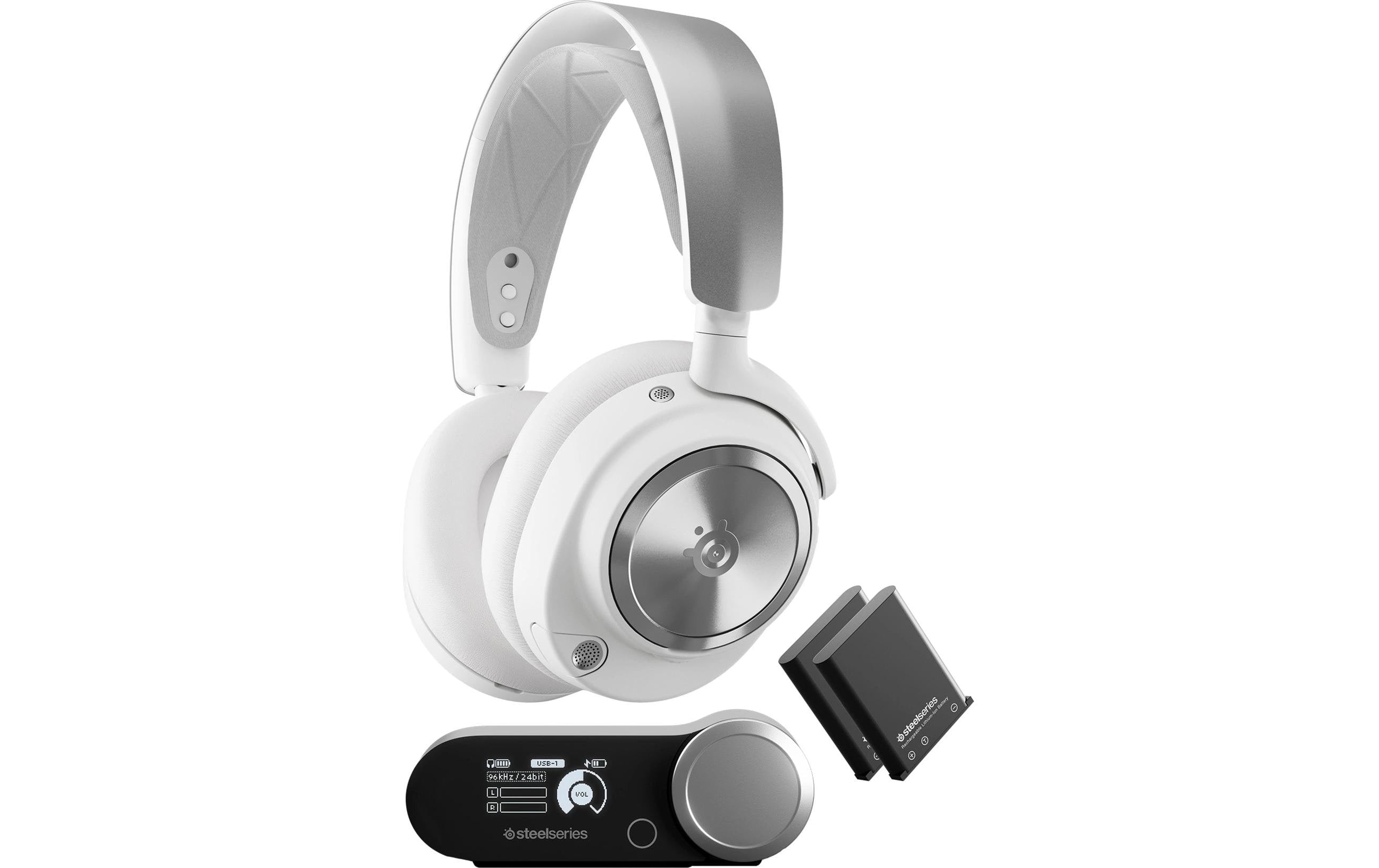 SteelSeries Arctis Nova Pro WL P White