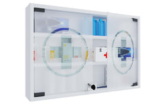 VCM | Medizinschrank Hustila M | Weiss