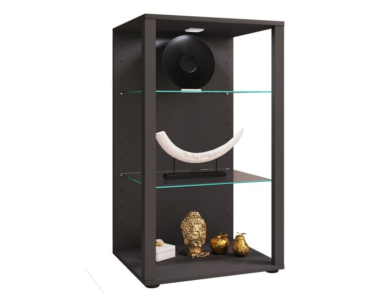 VCM | Standvitrine Glasol XL | Anthrazit