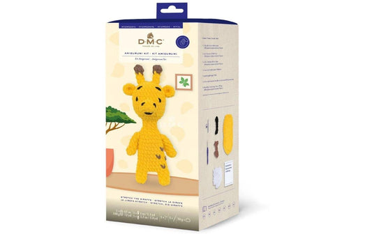 DMC | Giraffe XL Amigurumi Häkelset | Grösse ca. 30 cm