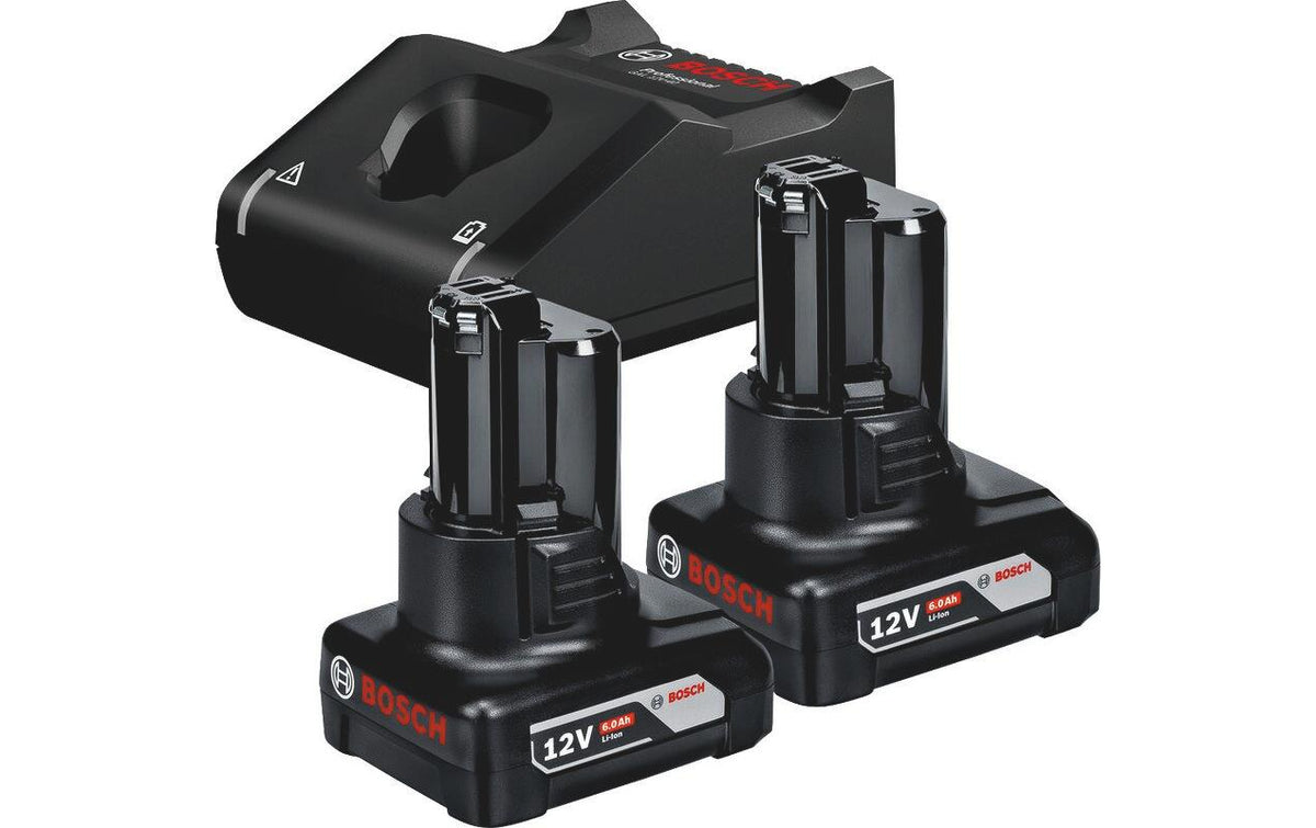 Starter-Set 2 x GBA 12V 6.0Ah + GAL 12V-40