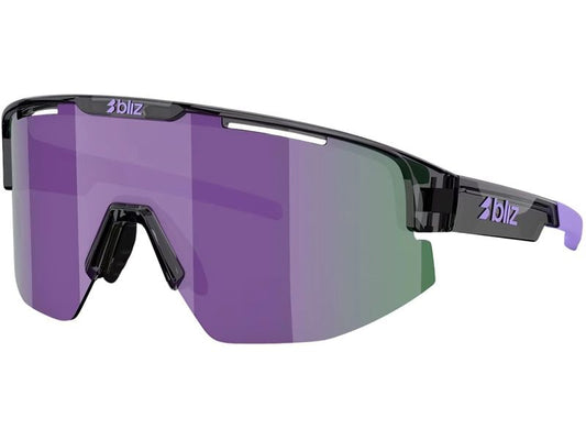 Bliz | Matrix Small, Crystal Black | Sportbrille, Lens Grey w Putple Multi