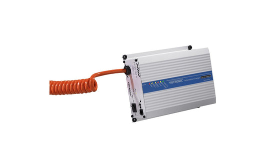 Votronic | 0524 VAC 1224-16 Batterieladegerät | 12V, 24V 16A + 5m Spiral-Ladekabel