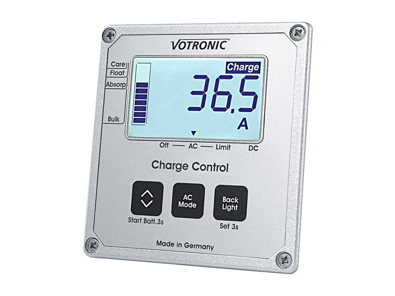 Votronic | 1248 LCD-Charge Control S-VCC | Isolierter Ladewandler
