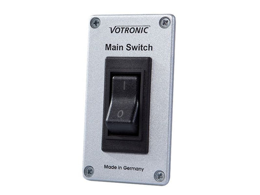 Votronic | 1295 Hauptschalter-Panel 20 A S | mit Sicherungs-Automat
