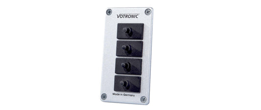 Votronic | 1285 Sicherungs-Panel 4 S | Für BlueSolar MPPT Serie