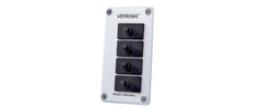 Votronic | 1285 Sicherungs-Panel 4 S | Für BlueSolar MPPT Serie