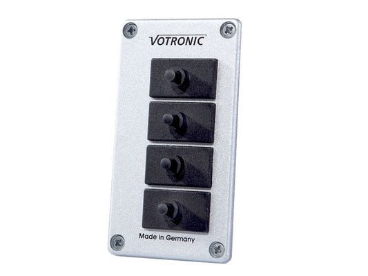 Votronic | 1285 Sicherungs-Panel 4 S | Für BlueSolar MPPT Serie