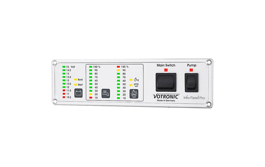 Votronic | 5330 Info Panel Pro | Für BlueSolar MPPT Serie