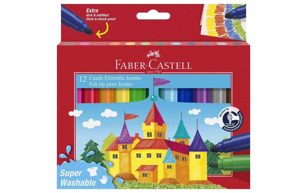 Faber-Castell Fasermaler Castle Jumbo