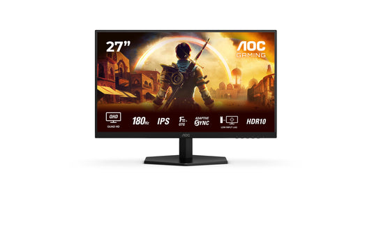 AOC | 27 Q27G42XE, 2560x1440, IPS Gaming | 180 Hz, HDMI, DP, Speakers