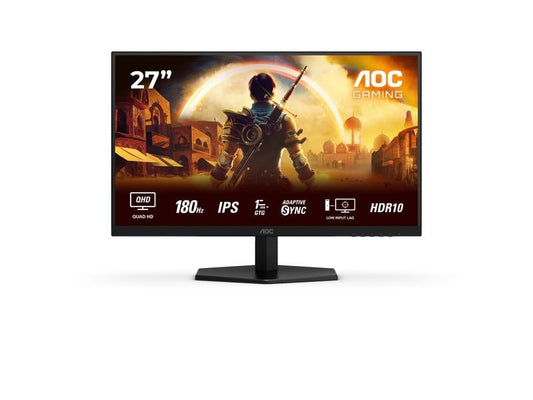 AOC | 27 Q27G42XE, 2560x1440, IPS Gaming | 180 Hz, HDMI, DP, Speakers