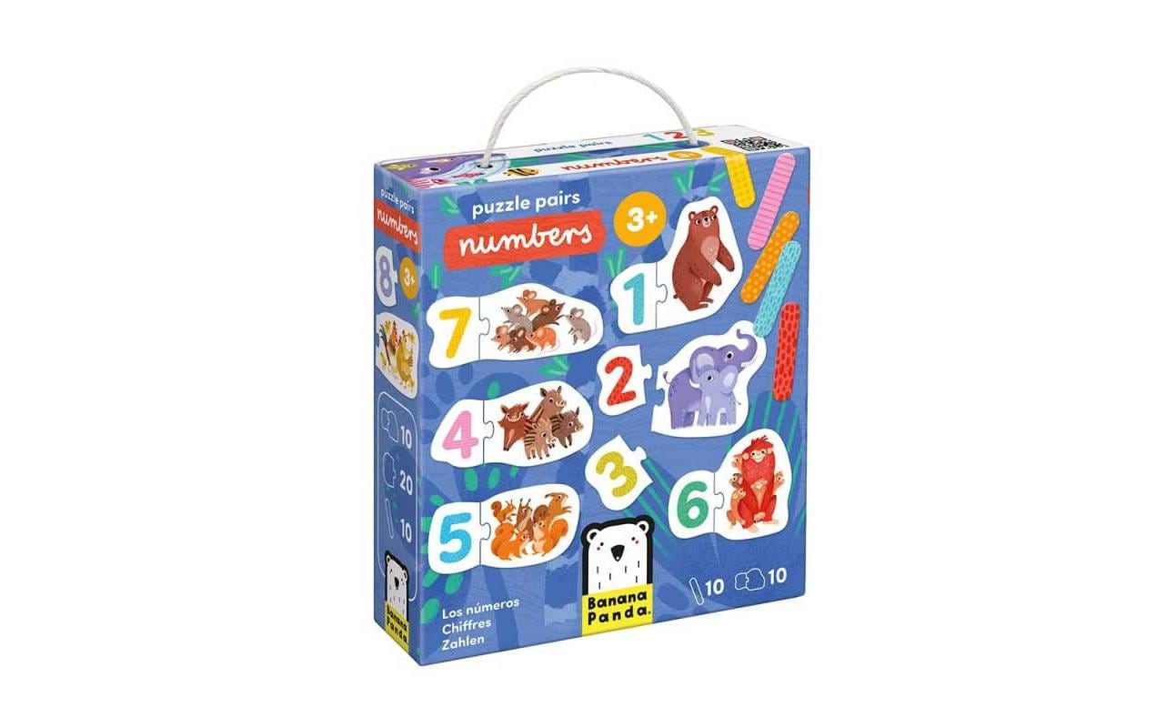 Puzzle Pairs Numbers