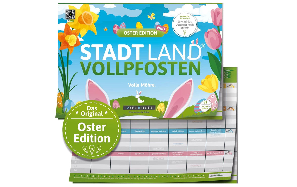 Stadt Land Vollpfosten Oster Edition