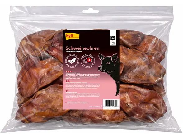 kyli | Schweineohren 1 kg | 1000 g