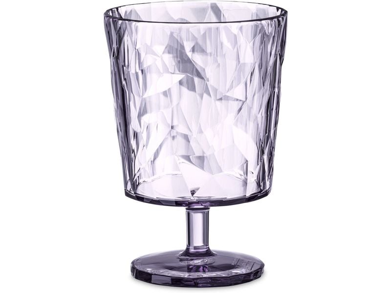 Koziol | Weinglas Club Light | transparent lavender, 250 ml