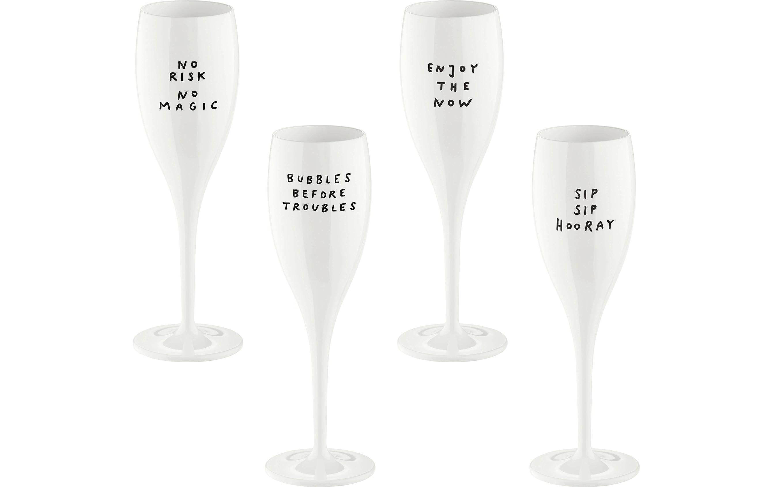 Koziol Sektglas Cheers Say It In Style