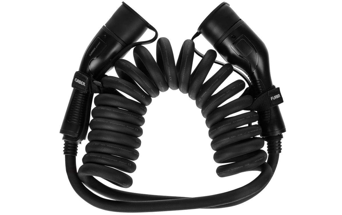 F.power EV-Ladekabel FREYJA 22kW 5m Spiral