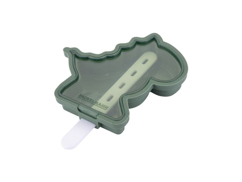 Fackelmann | MiniCooking Glaceform Dino | Silikon, Rauchgrün