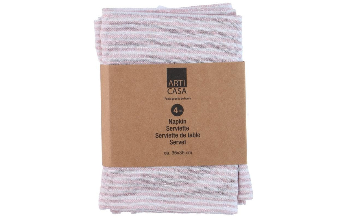 Arti Casa Stoffserviette 4er Set, 35x35 cm