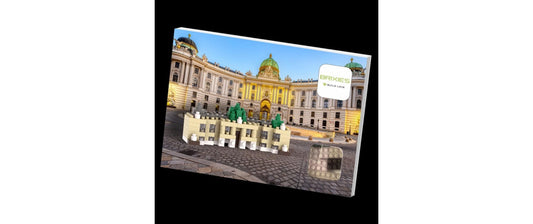 BRIXIES | Postkarte Hofburg Wien | ca.172 bricks