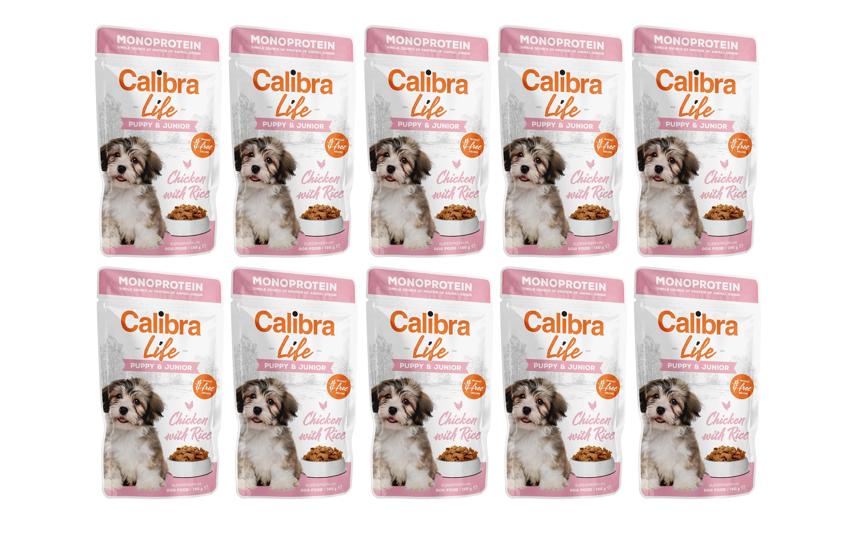 Calibra Life Puppy+Junior Huhn