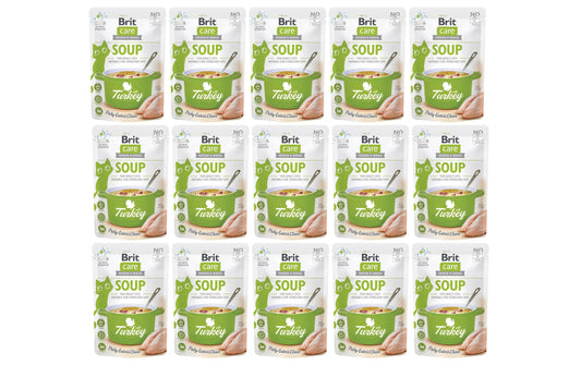 Brit | Care Cat Soup with Turkey 15x75g | 1125 g