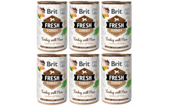 Brit Fresh Turkey with Peas 6x400g