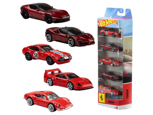 Hot Wheels | Ferrari F1 5er-Pack