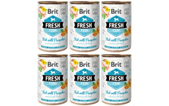 Brit Fresh Fish with Pumpkin 6x400g