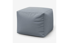 Urbanara | Sitzsack-Hocker 85l grau | Basic-Outdoor Triangle