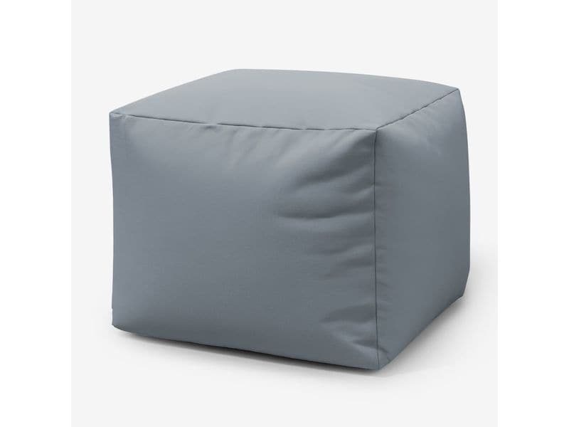 Urbanara | Sitzsack-Hocker 85l grau | Basic-Outdoor Triangle
