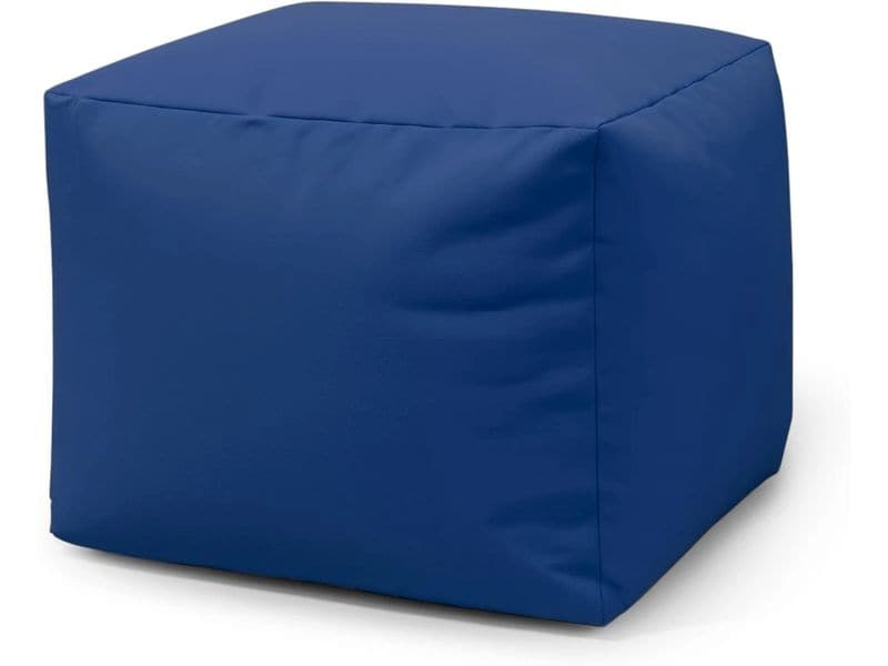 Urbanara | Sitzsack-Hocker 85l dunkelblau | Basic-Outdoor Triangle