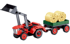 Brixies Plus | Traktor rot | ca. 150 bricks
