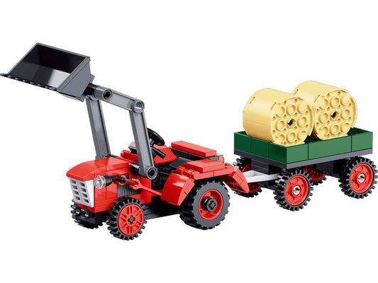 Brixies Plus | Traktor rot | ca. 150 bricks