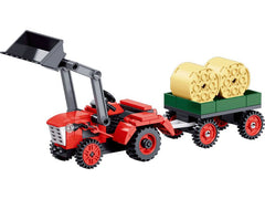 Brixies Plus | Traktor rot | ca. 150 bricks